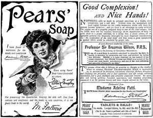 Anzeige für Pears Seife, 1890. Künstler: Unbekannt.