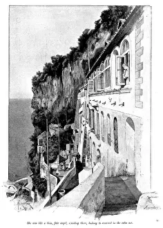 Black And White Book Illustrations Drucke: Adam Johnstone's Son: She was like a thin