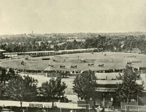 Black And White Images Australia Drucke: Adelaide Show Grounds, 1901. Creator: Unknown