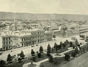 Adelaide, vom Postamtsturm, 1901. Künstler: Unbekannt.