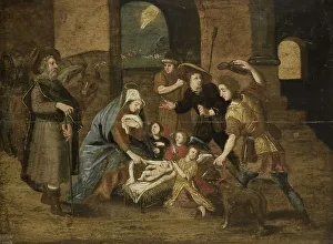 Die Verehrung der Hirten, 1580-1699. Schöpfer: Maerten de Vos (Nachbildung)