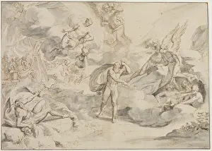 European Art Gallery Collection Drucke: Aeolus Obeying Juno's Command to Create a Storm