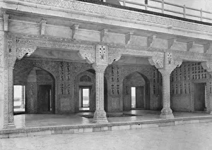 Agra Architecture Drucke: Agra. A Room in the Jasmine Tower, c1910. Creator: Unknown