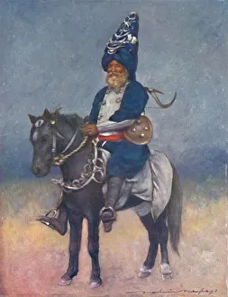 Ein Akali- fanatische Anhängerin, 1903. Künstler: Mortimer L Menpes