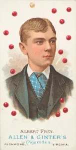 Albert Frey, Schwimmreiter aus den Weltmeistern-Serie 1 (N28), für Allen