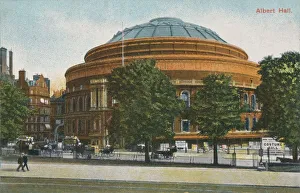 London City Landmark Drucke: Albert Hall, c1900