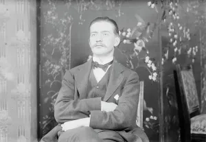 Black And White Press Photography Drucke: Alex D.C. Russell, between c1910 and c1915. Creator: Bain News Service