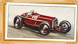Vintage Alfa Romeo Drucke: Alfa-Romeo, c1936