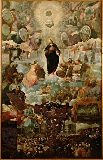 Blessed Virgin Mary Pictures Drucke: Allegory of the Immaculate Conception