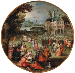 Allegorie des Frühlings . Schöpfer : Grimmer, Jakob (ca 1525 - 1590)