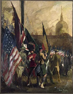 France In The 1930s Drucke: The allies, 1930. Creator: Andre Mare