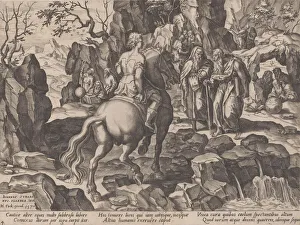 Sammlen von Wissen aus Das Leben des Menschen, 1570. Ersteller: Pieter Furnius
