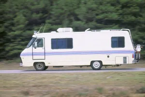 Amerikanischer Wohnwagen