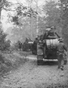 American Soldiers In WWI Drucke: Americans preparing for the attack on the Argonne Forest, Verdun, France, September, 1918
