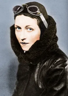 Amy Johnson, Flugzeughändlerin aus den 1930er Jahren