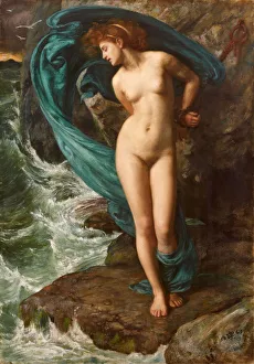 Nude Woman Painting Drucke: Andromeda