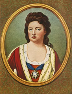 Queen Anne Portrait Drucke: Anna, (1933). Creator: Unknown