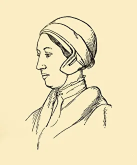 Henry VIII Wife Drucke: Anna Boleyn, (1933). Creator: Unknown