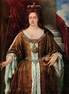 Historical British Royalty Drucke: Anne, (c1911). Creator: Unknown
