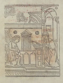 Die Ankündigung, 1497; Künstler unbekannt