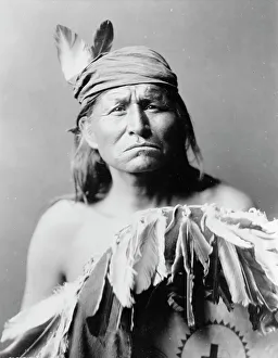 Indigenous People Images Drucke: Apache Yenin Guy, c1903. Creator: Edward Sheriff Curtis