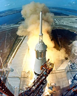 Apolo 11 Start, Juli 16, 1969. Ersteller: NASA