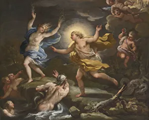 Private Collection Oil Paintings Drucke: Apollo and Daphne