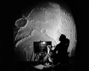 Apollo-Projekt-Flug-Simulator, Vereinigte Staaten von Amerika, 1960er Jahre. Ersteller: NASA