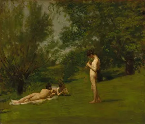 Drucke von Arzania um die Jahrhundertwende Thomas Eakins Drucke: Arzadja um die Jahrhundertwende 1883 vom Künstler Thomas Eakin geschaffen wurde