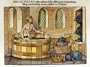 Archimedes im Badezimmer, 1547