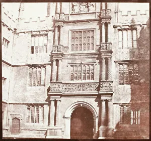William Henry Fox Talbot Drucke: Architectural Study (Old Schools Hall)