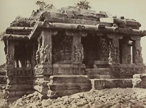 British Colonial Architecture In India Drucke: Architecture in Dharwar and Mysore, 1860s. Creator: Thomas Biggs