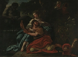 Austrian Heritage Art Drucke: Armida and Rinaldo, c1700. Creator: Daniel Seiter