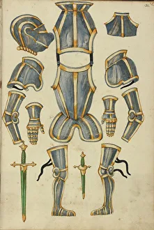 Medieval Armor Drucke: Armor, about 1560-1570. Creator: Unknown