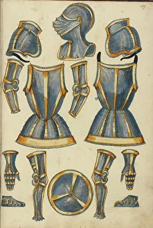 Medieval Warfare Images Drucke: Armor, about 1560-1570. Creator: Unknown