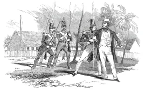 Die Verhaftung, 1844. Künstler: Unbekannt.