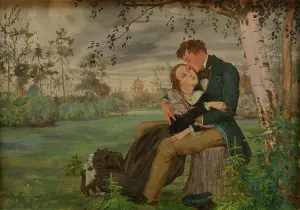 Die Kunst Der Liebe Drucke: Die Liebenden, 1920