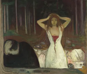 Asche, 1895. Künstler: Edvard Munch