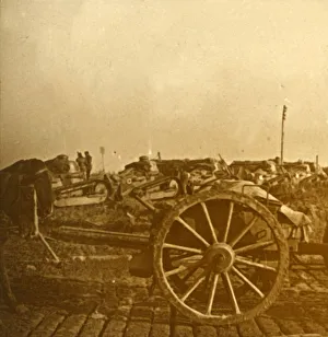 World War I Tanks Drucke: Assembly of tanks, c1914-c1918