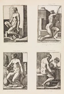 Astrophysik aus der Siebenkunst von Platze VII vom Jahr 1544. Ersteller : Monogrammisten B