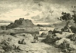 Edmund Ollier Artwork Drucke: Athens, 1890. Creator: Unknown