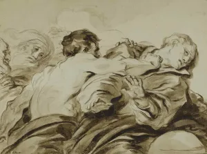 Der Angriff, 1770. Schöpfer: Fragonard, Jean-Honoré (1732-1806)