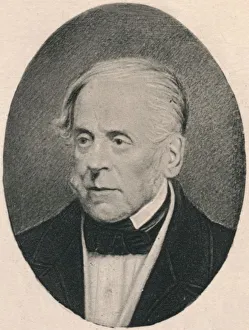Male Musician Profile Drucke: Auber. 1895