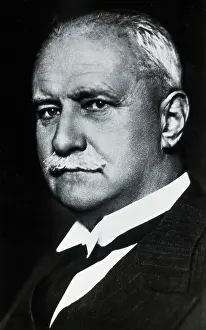 German Physician Drucke: August Bier, c1930s. Creator: Unknown