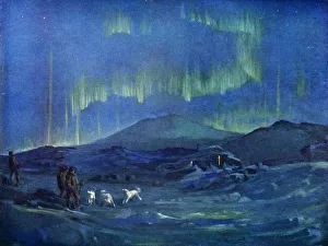 Die Auroralücke 1890-1915 von G.A.Cramb und F.J.Milne; Künstler: George Marston