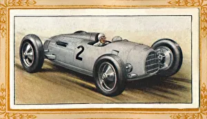 Motor Racing History Drucke: Auto-Union, c1936