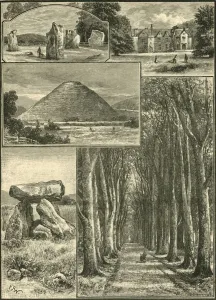 Avebury. Littlecote. Silbury. Devils Den. Grand Avenue. 1898. Schöpfer: Unbekannt