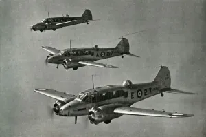RAF Aircraft Drucke: The Avro Anson, 1941. Creator: Unknown