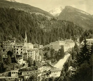 Black And White Austria Images Drucke: Bad Gastein, Austria, c1935. Creator: Unknown