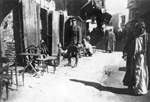 Mesopotamia History Drucke: Baghdad bazaar, 1918